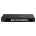 Miniatyrbild 1 av 3: Switch - D-Link - DGS 1520-28 - 24 x 10/100/1000 - 2 x Gigabit SFP - Rackmonterbar