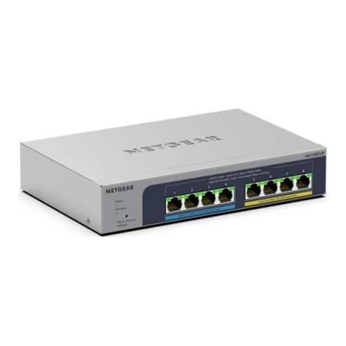 NETGEAR Smart MS108TUP - switch - 8 portar - smart - rackmonterbar Grå