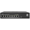 Miniatyrbild 1 av 2: Switch - NIVÅETT - GES-2208 - 8 portar - Gigabit - IGMP Snooping filtrering - VLAN 802.1Q