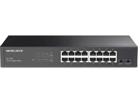 Splitterbryter|MERCUSYS|MS116GS|16x10Base-T / 100Base-TX / 1000Base-T|MS116GS
