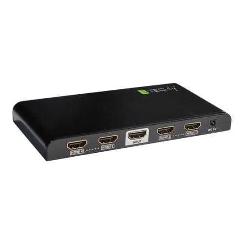 TECHly - video/audiosplitter - 4 portar