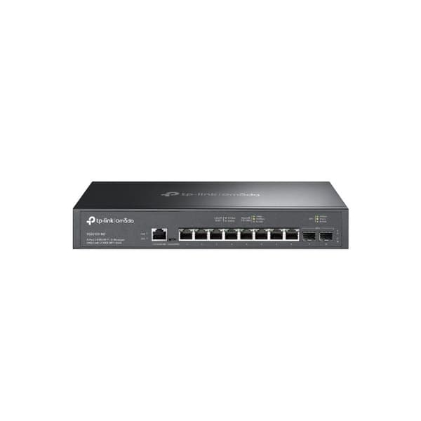 Styrd Switch - TP-Link - SG3210X-M2 - 8 RJ-45-portar - 2.5G Ethernet - Rackbar 1U
