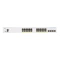 Miniatyrbild 1 av 4: - Cisco - Cisco Business 250 Series CBS250-24FP-4G - Switch - C3 - intelligent - 24 x 10/100/1000 (PoE+) + 4 x Gigabit SFP -