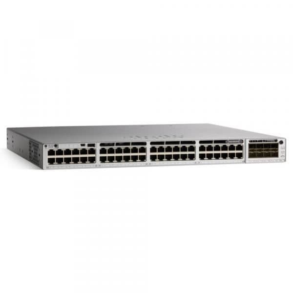 Switch - CISCO - Catalyst 9300-48UB-A - 48 portar - UPOE - Gigabit Ethernet