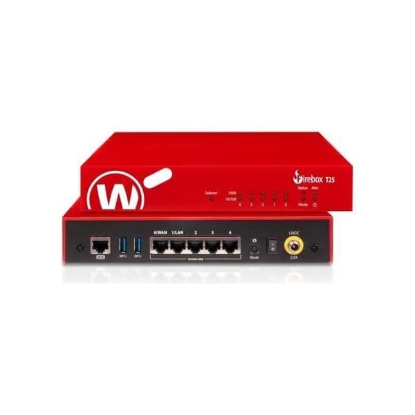 WatchGuard Firebox T25 med standardstöd 3 år (WGT25003)