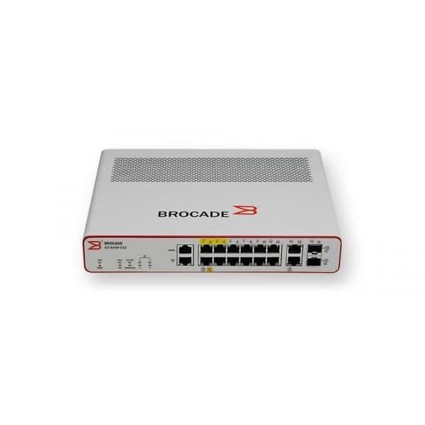 Switch - BROCADE - ICX6450-C12-PD - Managed - L3 - Gigabit Ethernet