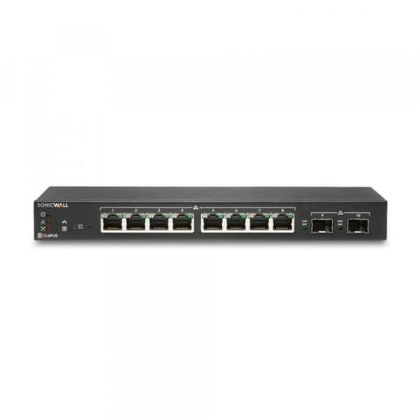 SonicWall Switch SWS12-8POE med WNM och Support i 3 år (02-SSC-8368)