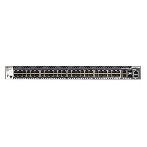 Switch hanterbar NETGEAR ProSAFE M4300-52G - 48x1G + 4x10G - Redundant strömförsörjning - Stapelbar