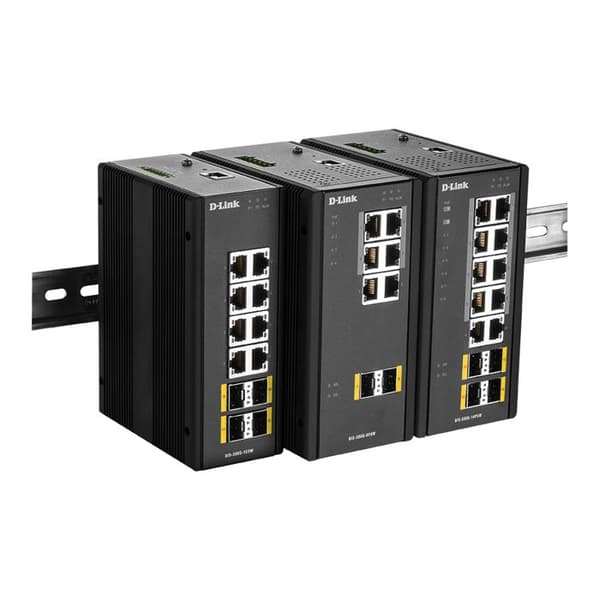 Hantera switch - D-Link - DIS-300G-14PSW - 10 portar - Gigabit Ethernet - PoE+