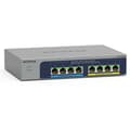 Miniatyrbild 1 av 3: NETGEAR Plus MS108EUP - Switch - Managed - 4 x 100/1000/2,5G (PoE++) + 4 x 100/1000/2,5G (PoE+) - stationär, väggfäste - Po