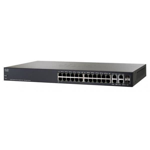 Switch - CISCO - SG300-28PP-K9-NA