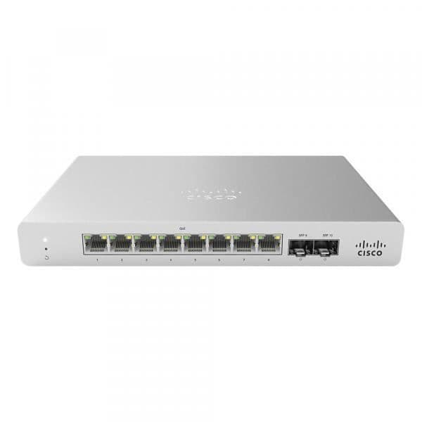 Cisco MS120-8LP-HW Switch - 8 portar - Gigabit Ethernet - Intern strömförsörjning
