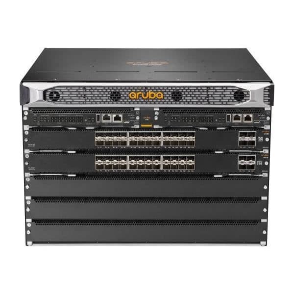Switch - HPE - Aruba R0X30A - 48 SFP+-portar och 8 SFP56-portar Grå