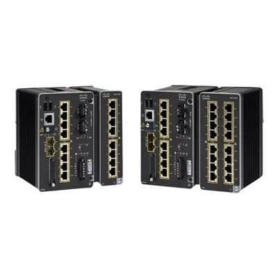 Switch - Cisco - Catalyst IE3300 Rugged Series - Hanterad - 10 portar - DIN-skena monterad