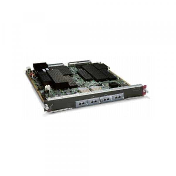 Switchmodul - CISCO - WS-X6704-10GE - 4 gränssnitt - 16 000 MAC-adresser - 10 Gigabit Ethernet