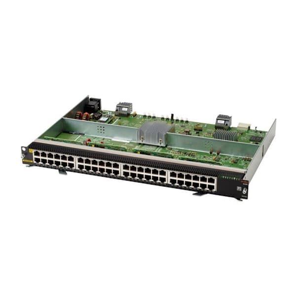 Aruba, ett Hewlett Packard Enterprise-företag Aruba 6400 48-port 1GbE Klass 4 PoE v2 nätverksswitchmodul Gigabit Ethernet