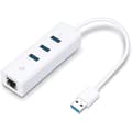 Miniatyrbild 1 av 4: TP-Link UE330 USB 3.0 Gigabit Ethernet-adapter &amp; USB 3.0 HUB med 3 USB-portar