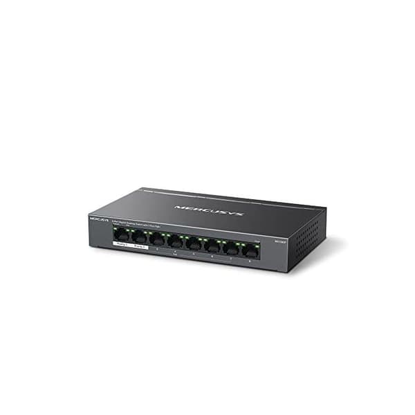 Switch - MERCUSYS - MS108GP - 8 portar - Gigabit Ethernet - Power over Ethernet (PoE)