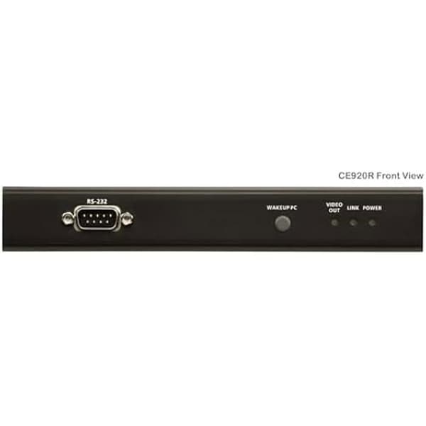 Extender KVM - ATEN - CE920R - USB DP - HDBaseT 2.0 - Mottagare Svart