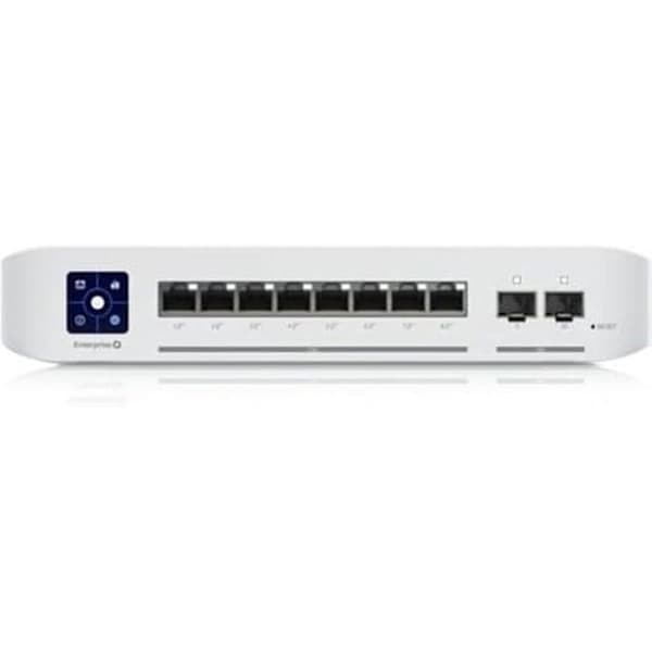 Switch hanterad - UBIQUITI NETWORKS - UniFi Enterprise 8 PoE - 2.5G Ethernet - 8 portar - Rostfritt stål