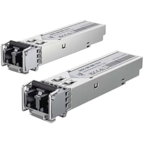 SFP transceivermodul - UBIQUITI NETWORKS - UACC-OM-MM-1G-D-2 - Optisk fiber - 1250 Mbit/s - 2 portar