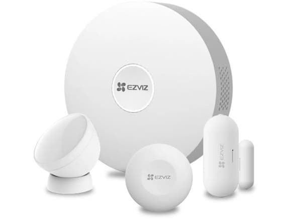 EZVIZ Home Sensor Kit, Valkoinen, Langaton RF, ZigBee/Wi-Fi, 2,4 GHz, Micro-USB B, -10 - 55 °C