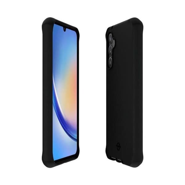 Skyddsfodral - MOBILIS - Galaxy A34 5G - Basicfodral - Transparent baksida - Vanligt