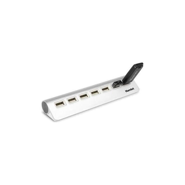 Hamlet 7 portar USB 2.0 Hub 7 portar 480 Mbps