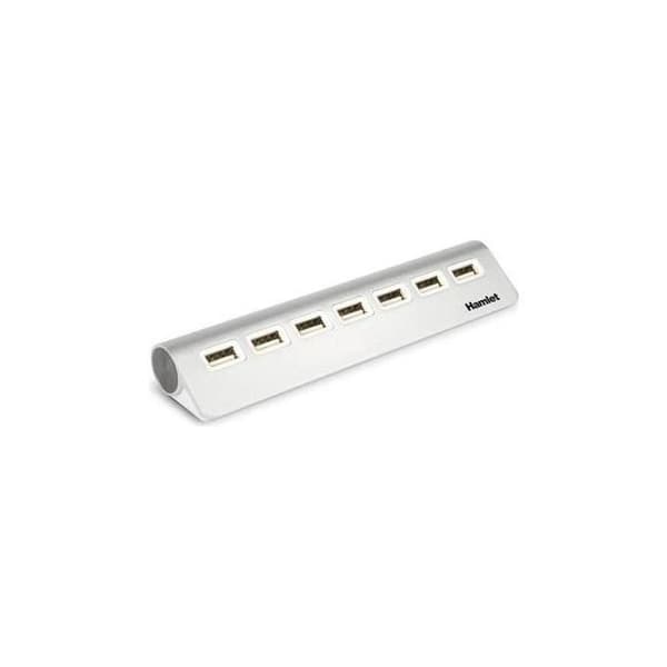 Hamlet 7 portar USB 2.0 Hub 7 portar 480 Mbps
