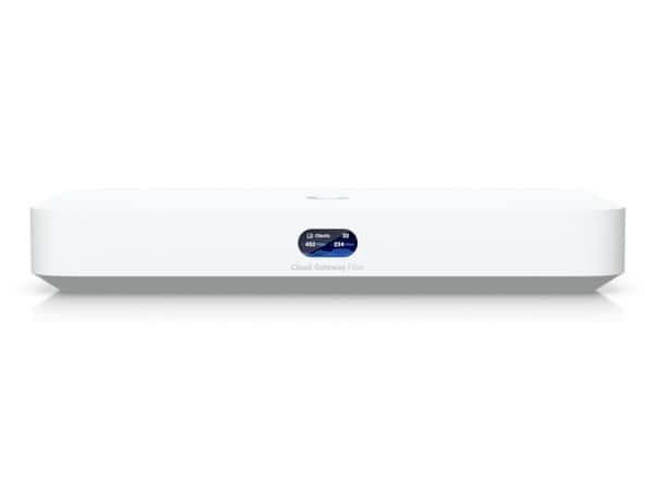 Ubiquiti UniFi Cloud Gateway Fiber - Gateway - 2.5GbE, 10GbE - molnhanterad - skrivbord