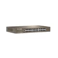 Miniatyrbild 3 av 4: IP-COM Desktop-switch 24 portar Gigabit 10/100/1000M RJ45, Auto MDI/MDIX, Plug&amp;Play, IP-kameraanslutning, stålomkopplare. G1024D