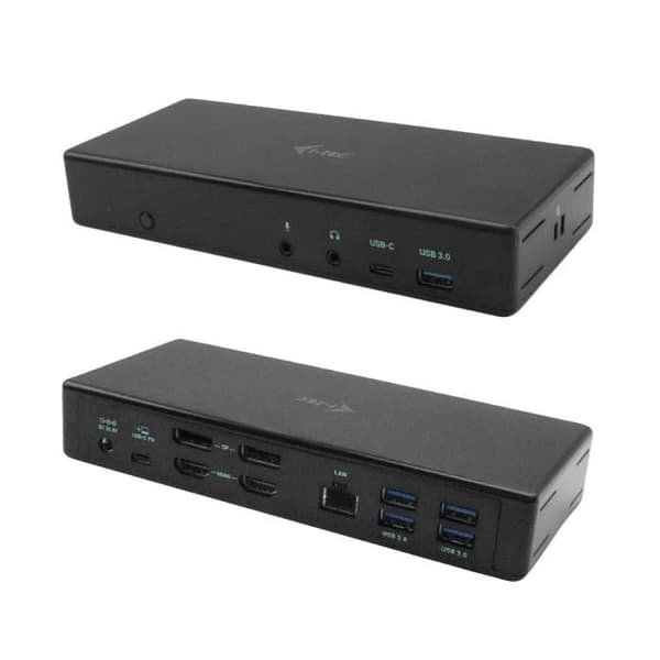 I-TEC TILLBEHÖR I-TEC USB-C QUATTRO DISPLAY DOCKINGSSTATION MED POW