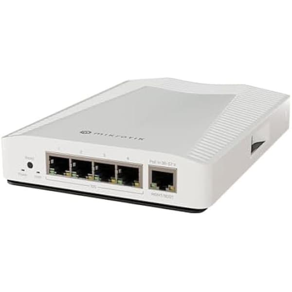 Ethernet-switch - MIKROTIK - CRS304-4XG-IN - 10 Gigabit - 4 portar - Kompakt och tyst Vit