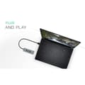 Miniatyrbild 2 av 4: i-tec - USB 3.0 Metal 3-Port USB HUB med Gigabit Ethernet