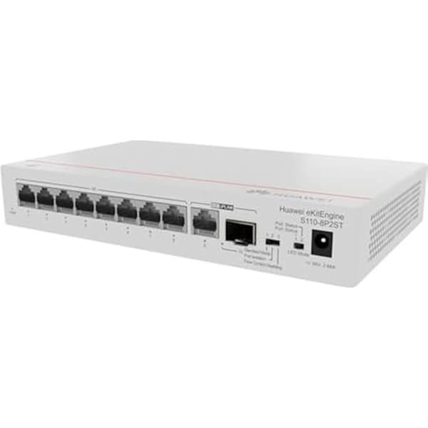 Huawei Ekit Switch S110-8P2ST Grå