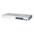 Miniatyrbild 1 av 3: Switch - Cisco - CBS220-16P-2G-EU - Smart - 16 portar GE - PoE+ 130W- USED