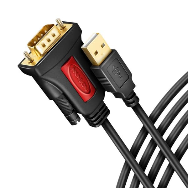 USB-till-RS-232-adapter - AXAGON - ADS-1PSN - USB 2.0 - PL2303GT-chip