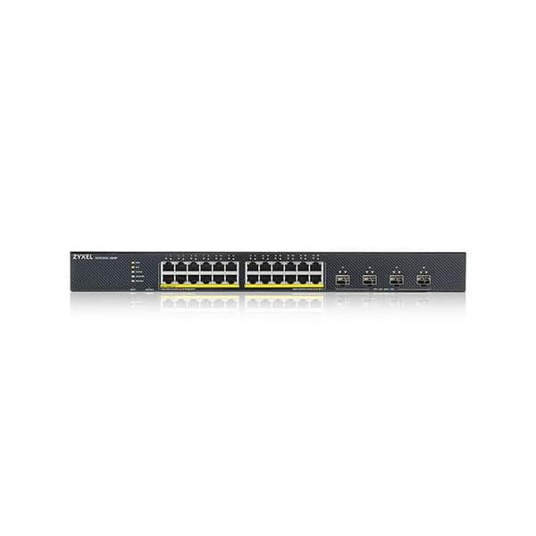 XGS1935-28HP-EU0101F ZyXEL XGS1935-28HP - Switch Smart Manageable 24 portar PoE+ 100/1000 Mbps + 4 portar SFP+ 10 Gbps