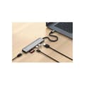 Miniatyrbild 4 av 4: Satechi Slim Multiport 7-i-1 USB-C-hubb med Ethernet 1Gbit Power Delivery 100W Grå