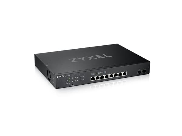 Zyxel XS1930-10, Hallittu, L3, 10G Ethernet (100/1000/10000), telineasennusmallinen musta