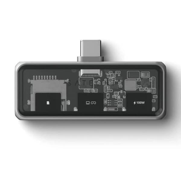 Hub USB 3.2 Mobil XR 100W med Micro SD-läsare Stöd för 4K Satechi Grå