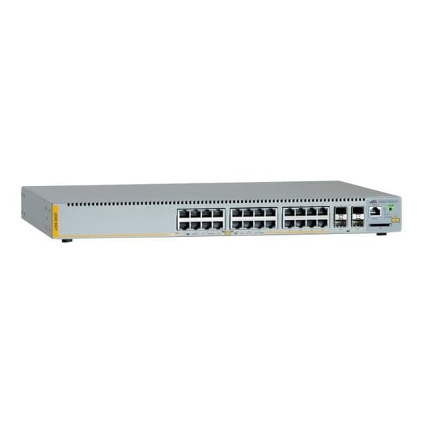 Allied Telesis AT x230-28GP Managed C2+ Switch 24 x 10-100-1000 (PoE+) + 4 x SFP Desktop, Monterbar su-AT-X230-28GP-50 Grå