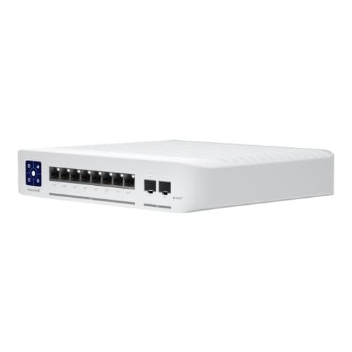 Ubiquiti UniFi Enterprise - switch - 8 portar - Administrerad Rostfritt stål