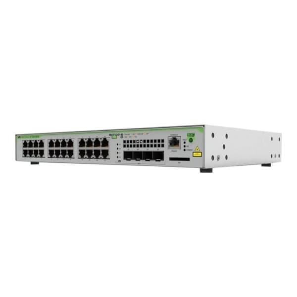 Switch - Allied Telesis - AT-GS970M-28PS - 24 x 10/100/1000 - 4 x SFP - PoE+
