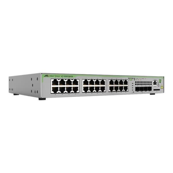 Switch - Allied Telesis - AT-GS970M-28PS - 24 x 10/100/1000 - 4 x SFP - PoE+