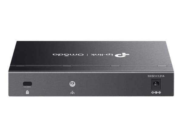 TP-Link Omada ES206GP, hanterad, Gigabit Ethernet (10/100/1000), Strömförsörjning via Ethernet (PoE) stöd, Monteringsbar på väggen