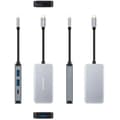 Miniatyrbild 2 av 2: NANOCABLE 10.16.1005 - 5 i 1 omvandlarhubb, USB-C 3.2 GEN1 5G hankontakt till 3 USB-A 3.0-portar + 1 USB-C-port + 1 port