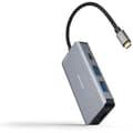 Miniatyrbild 1 av 2: NANOCABLE 10.16.1005 - 5 i 1 omvandlarhubb, USB-C 3.2 GEN1 5G hankontakt till 3 USB-A 3.0-portar + 1 USB-C-port + 1 port