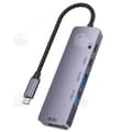 Miniatyrbild 1 av 4: INN Dockningsstation 5 i 1 multi-interface hubb PD snabbladdning 100W 5Gbps överföring USB3.0 kompatibel med flera system