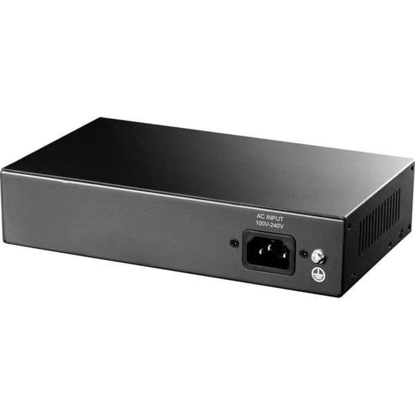 Cudy GS1005PTS1 nätverksswitch - 4+1 portar 100 MBit/s - Förlänger nätverks- och Wi-Fi-anslutningar